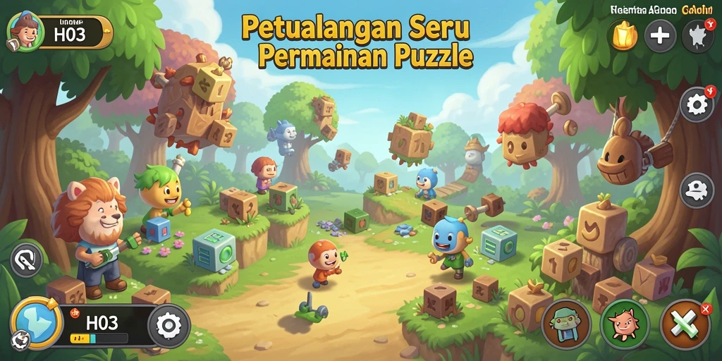 Screenshot gameplay H03 yang menampilkan tantangan puzzle yang menarik.