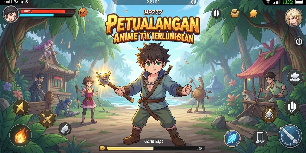 Tampilan gameplay menakjubkan dari HP777 yang memukau.