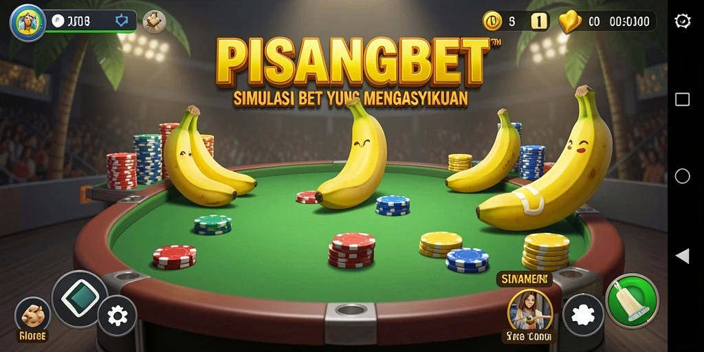 Tangkapan layar PISANGBET menampilkan aksi seru dalam gameplay taruhan.