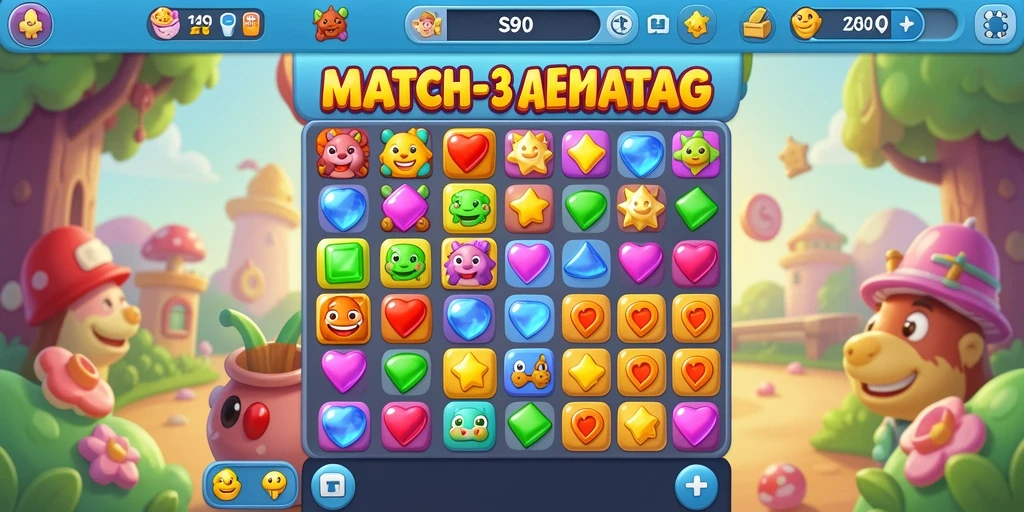 Tampilan menawan dari gameplay S80 yang penuh warna.