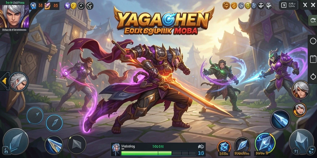 Tampilan screenshot gameplay YAGAOHEN yang menegangkan dan strategis.